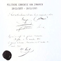 Militaire conventie van Zonhoven 1833